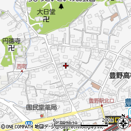 長野県長野市豊野町豊野1396周辺の地図