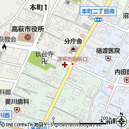 茨城県高萩市安良川683周辺の地図