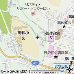 茨城県高萩市安良川995-13周辺の地図