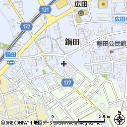 富山県富山市鍋田13周辺の地図