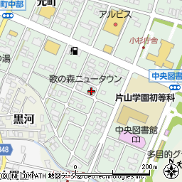 元町公民館周辺の地図