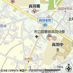 富山県富山市呉羽本町2651-6周辺の地図