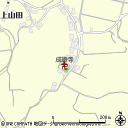 成證寺周辺の地図