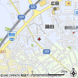 富山県富山市鍋田13-20周辺の地図