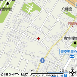 石川県かほく市内日角ム23周辺の地図