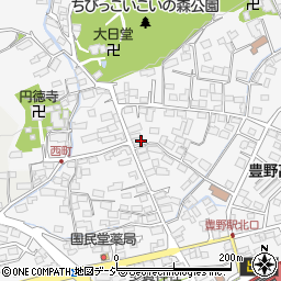 長野県長野市豊野町豊野1392周辺の地図