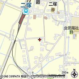 富山県高岡市二塚周辺の地図
