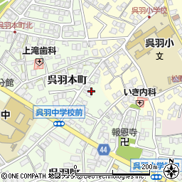 富山県富山市呉羽本町6451-2周辺の地図