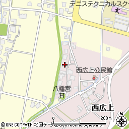 富山県高岡市西広上100-1周辺の地図