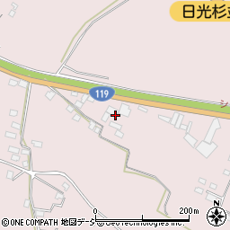 栃木県日光市森友89周辺の地図