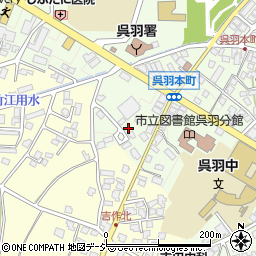 富山県富山市呉羽本町2612周辺の地図