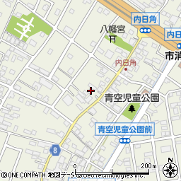 石川県かほく市内日角ニ118周辺の地図