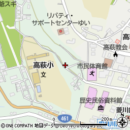 茨城県高萩市安良川1006周辺の地図