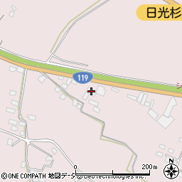 栃木県日光市森友92周辺の地図