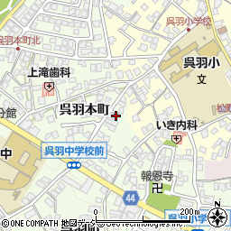 富山県富山市呉羽本町6409周辺の地図