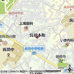 富山県富山市呉羽本町6516-17周辺の地図