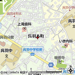 富山県富山市呉羽本町6517周辺の地図