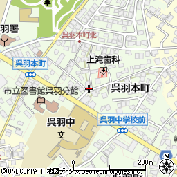 富山県富山市呉羽本町3136-1周辺の地図