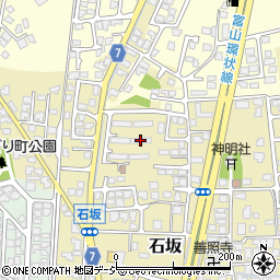 県営住宅石坂団地４号棟周辺の地図