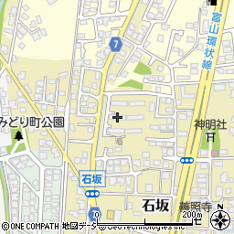 県営住宅石坂団地３号棟周辺の地図
