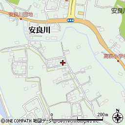 茨城県高萩市安良川1475-3周辺の地図