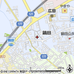 富山県富山市鍋田10-31周辺の地図