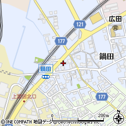 富山県富山市鍋田9周辺の地図