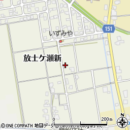 富山県中新川郡上市町放士ケ瀬新98-5周辺の地図