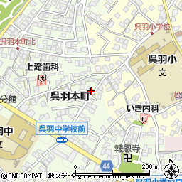 富山県富山市呉羽本町6405周辺の地図