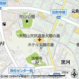 カットハウスＡＢＡ　太閤の湯店周辺の地図