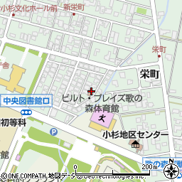 宝町公民館周辺の地図