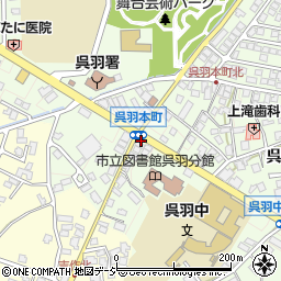 富山県富山市呉羽本町2947-1周辺の地図