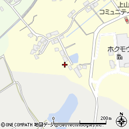 石川県かほく市上山田タ周辺の地図