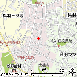 富山県富山市呉羽丸富町周辺の地図