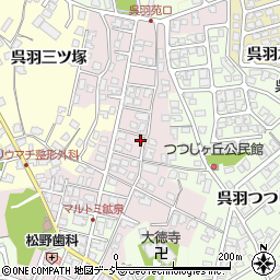 富山県富山市呉羽丸富町周辺の地図