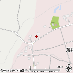 栃木県日光市薄井沢546周辺の地図