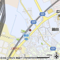 富山県富山市鍋田4-32周辺の地図