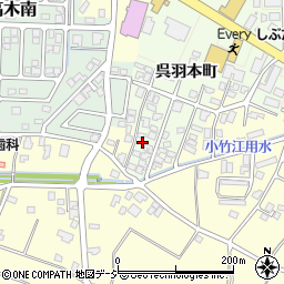富山県富山市呉羽本町2560-3周辺の地図
