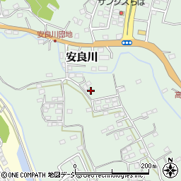 茨城県高萩市安良川1480-8周辺の地図