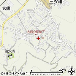長野県中野市三ツ和1565周辺の地図