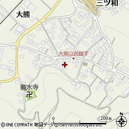 長野県中野市三ツ和1561周辺の地図