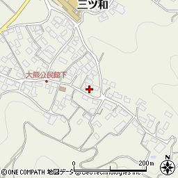 長野県中野市三ツ和1658周辺の地図
