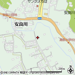 茨城県高萩市安良川1458周辺の地図