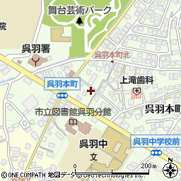 富山県富山市呉羽本町2868-2周辺の地図