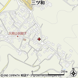 長野県中野市三ツ和1656周辺の地図
