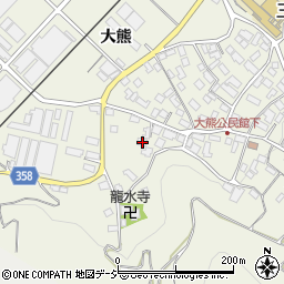 長野県中野市三ツ和1554周辺の地図