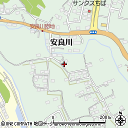 茨城県高萩市安良川1480-7周辺の地図