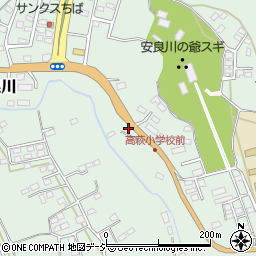 茨城県高萩市安良川1665周辺の地図