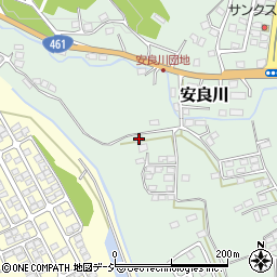 茨城県高萩市安良川1490周辺の地図