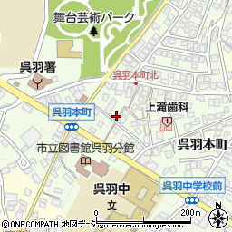 富山県富山市呉羽本町2866周辺の地図